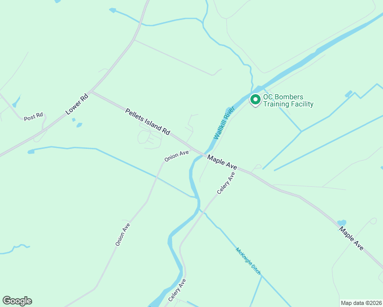 map of restaurants, bars, coffee shops, grocery stores, and more near 2 Old Celery Avenue in New Hampton