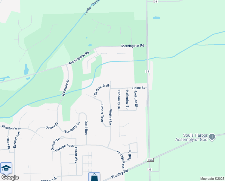 map of restaurants, bars, coffee shops, grocery stores, and more near 1928 Virginia Lane in Auburn