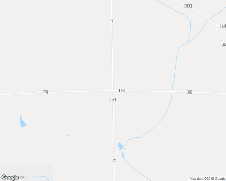 map of restaurants, bars, coffee shops, grocery stores, and more near County Road 19 & County Road 40 in Auburn
