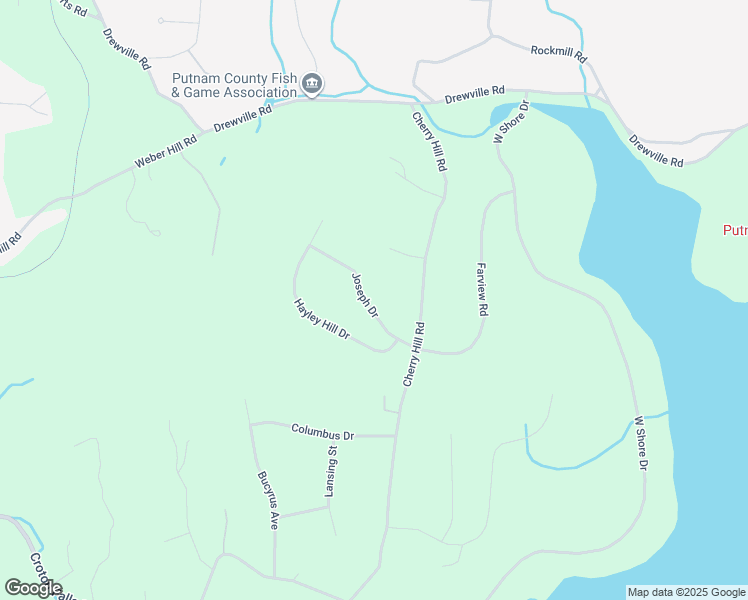 map of restaurants, bars, coffee shops, grocery stores, and more near 32 Joseph Drive in Carmel Hamlet