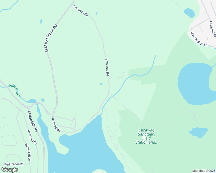 map of restaurants, bars, coffee shops, grocery stores, and more near 147 Lacawac Road in Lake Ariel