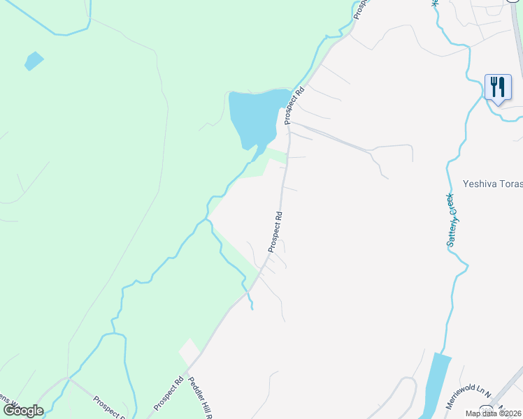 map of restaurants, bars, coffee shops, grocery stores, and more near 230 Prospect Road in Monroe