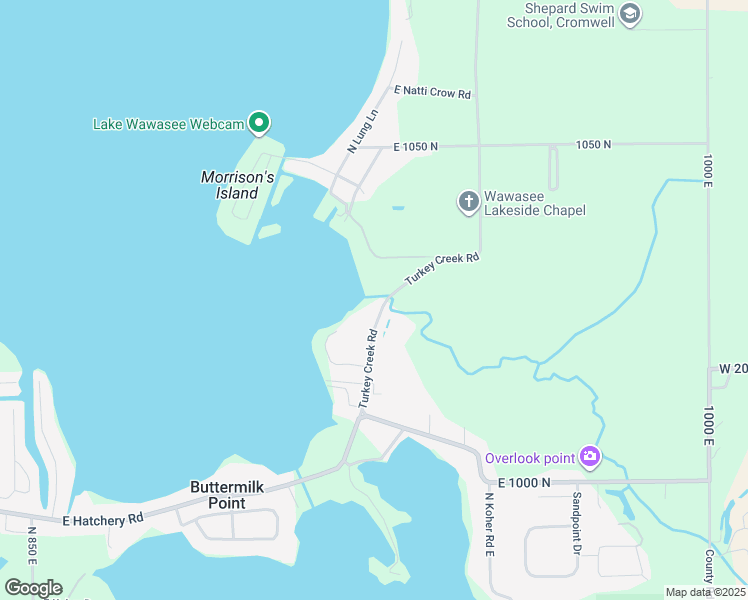 map of restaurants, bars, coffee shops, grocery stores, and more near 10095 North Turkey Creek Road in Syracuse