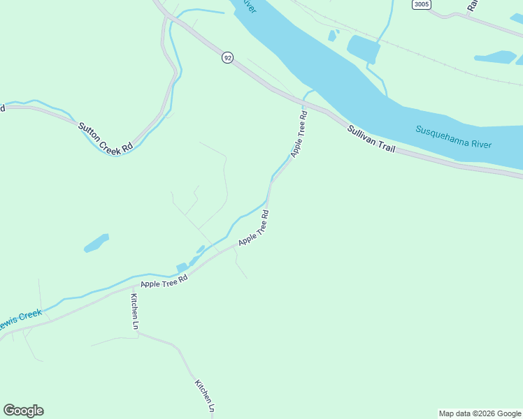 map of restaurants, bars, coffee shops, grocery stores, and more near Apple Tree Road in Pittston