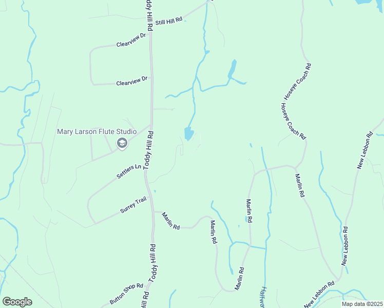 map of restaurants, bars, coffee shops, grocery stores, and more near 139 Toddy Hill Road in Newtown