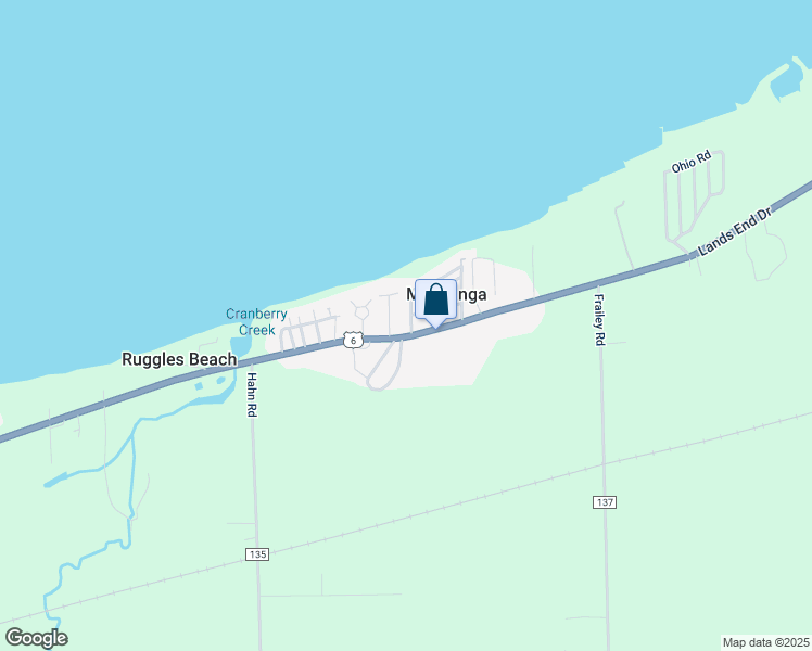 map of restaurants, bars, coffee shops, grocery stores, and more near 4800 Avenue A in Huron