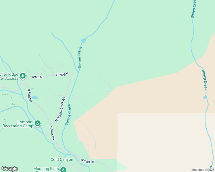 map of restaurants, bars, coffee shops, grocery stores, and more near 2314 East 6825 North in Liberty