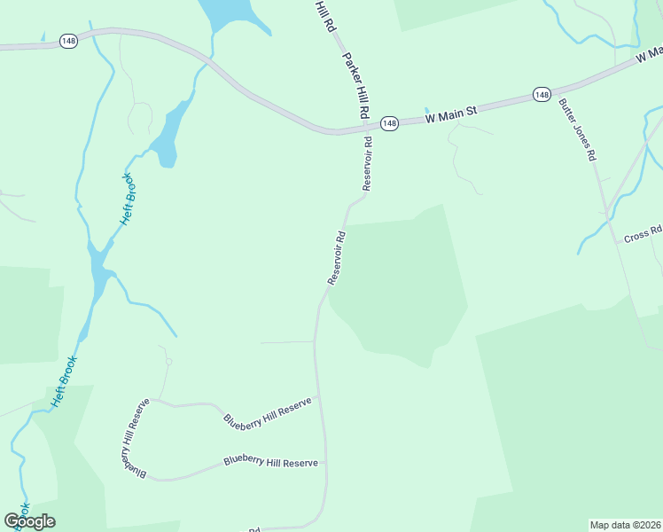 map of restaurants, bars, coffee shops, grocery stores, and more near 216 Reservoir Road in Killingworth