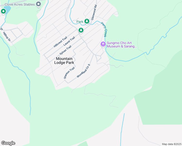 map of restaurants, bars, coffee shops, grocery stores, and more near 25 Woodland Circle South in Monroe