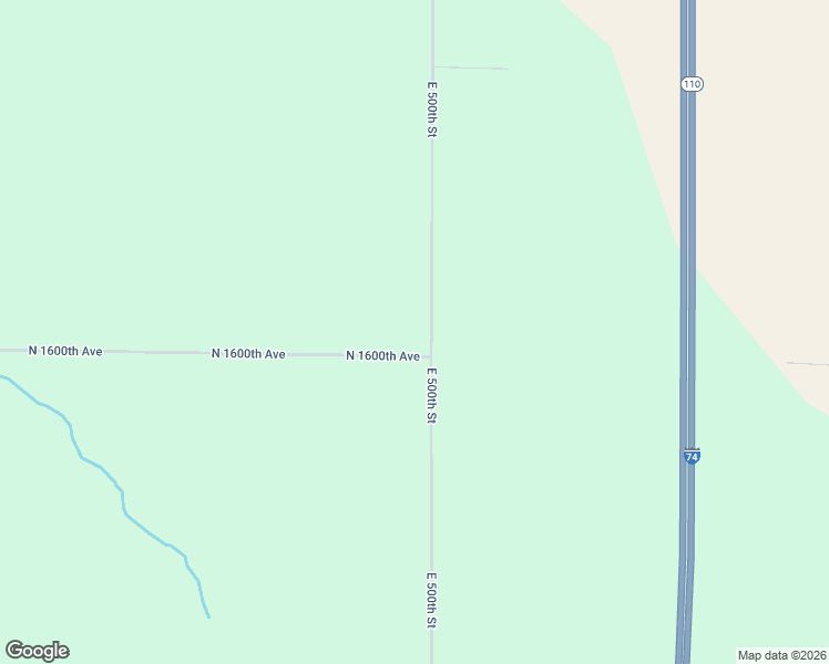 map of restaurants, bars, coffee shops, grocery stores, and more near 16001-16281 East 500th Street in Orion