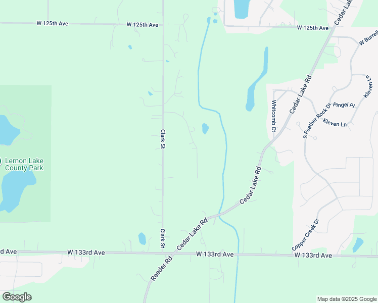 map of restaurants, bars, coffee shops, grocery stores, and more near 12938 Baker Ct in Crown Point