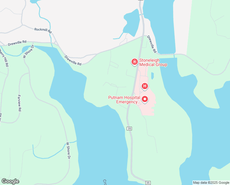 map of restaurants, bars, coffee shops, grocery stores, and more near 410 Vista on the Lake in Carmel Hamlet