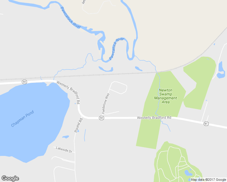 map of restaurants, bars, coffee shops, grocery stores, and more near 60 Fieldstone Way in Westerly