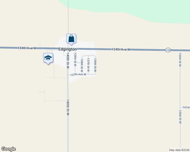 map of restaurants, bars, coffee shops, grocery stores, and more near 13602 137th Avenue West in Taylor Ridge