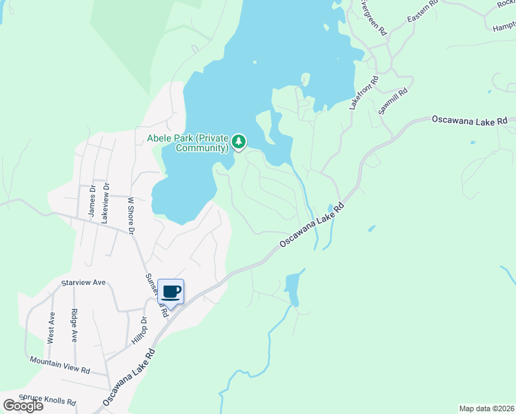 map of restaurants, bars, coffee shops, grocery stores, and more near 31 Shawnee Rd in Putnam Valley