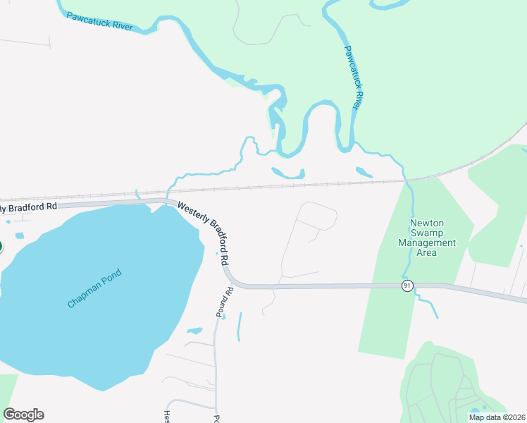 map of restaurants, bars, coffee shops, grocery stores, and more near 184 Westerly Bradford Road in Westerly