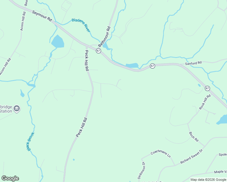 map of restaurants, bars, coffee shops, grocery stores, and more near 15 Carriage Hill Road in Woodbridge