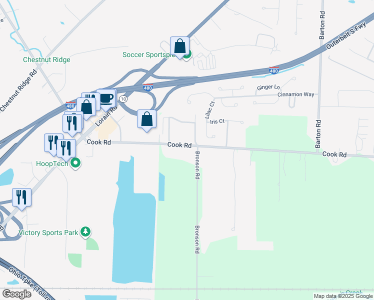 27383 Cook Road, Olmsted Falls OH Walk Score