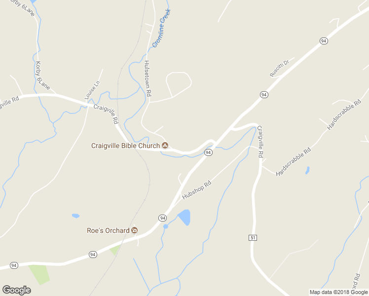 map of restaurants, bars, coffee shops, grocery stores, and more near 807 Craigville Road in Chester