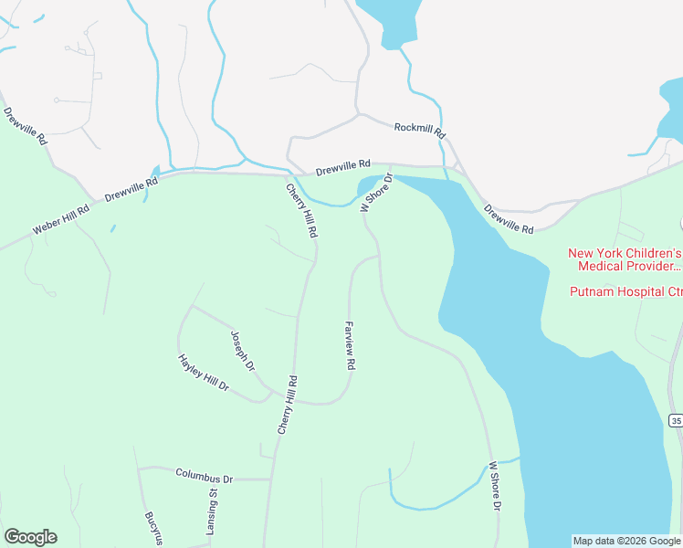 map of restaurants, bars, coffee shops, grocery stores, and more near 93 Farview Road in Carmel Hamlet