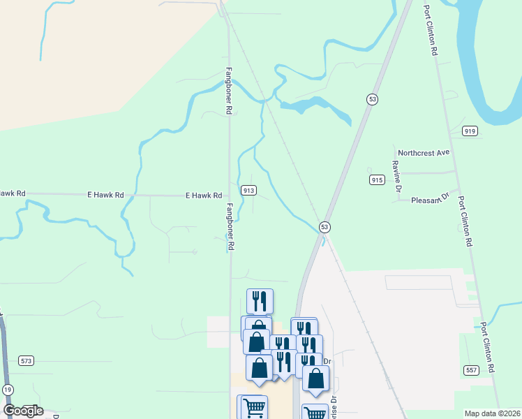 map of restaurants, bars, coffee shops, grocery stores, and more near 1611 Ell Drive in Fremont