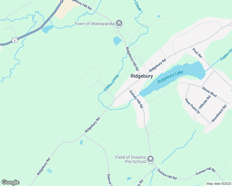 map of restaurants, bars, coffee shops, grocery stores, and more near 633 Ridgebury Road in Slate Hill