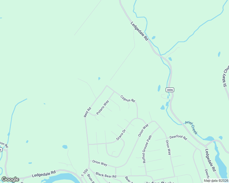 map of restaurants, bars, coffee shops, grocery stores, and more near 192 Cygnus Road in Lake Ariel