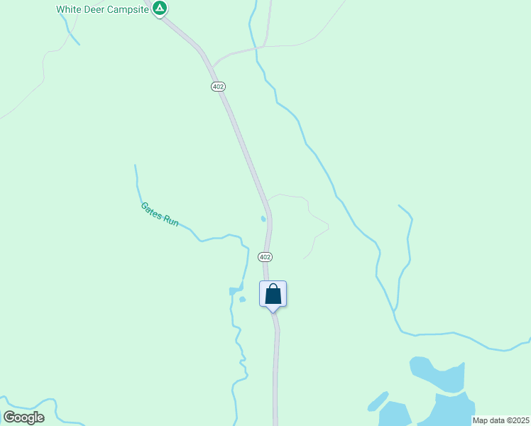 map of restaurants, bars, coffee shops, grocery stores, and more near 441 Pennsylvania 402 in Hawley