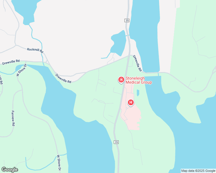 map of restaurants, bars, coffee shops, grocery stores, and more near 107 Drew Lane in Carmel Hamlet