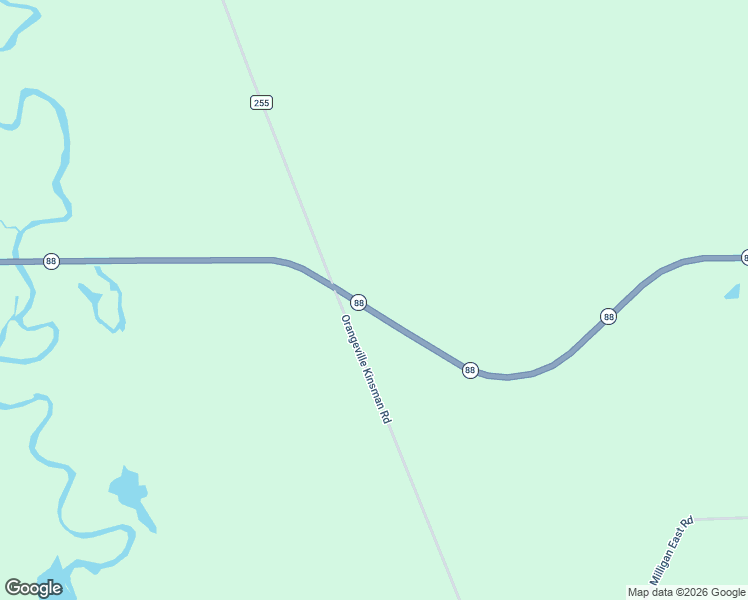 map of restaurants, bars, coffee shops, grocery stores, and more near 6144 Orangeville Kinsman Road in Kinsman