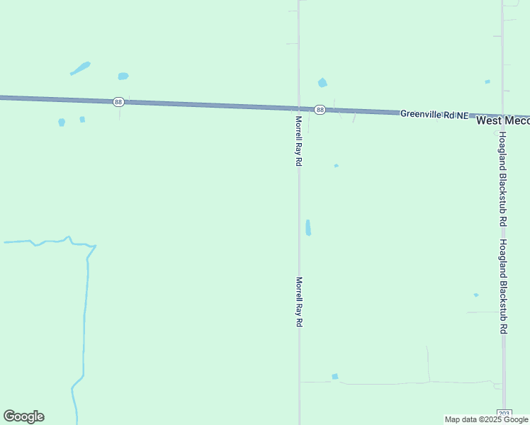 map of restaurants, bars, coffee shops, grocery stores, and more near 6195 Morrell Ray Road in Bristolville