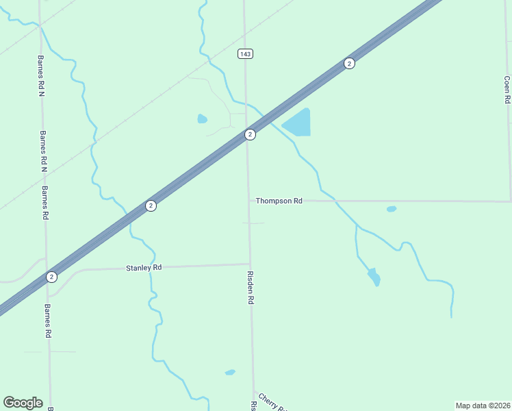 map of restaurants, bars, coffee shops, grocery stores, and more near 12210 Thompson Road in Vermilion