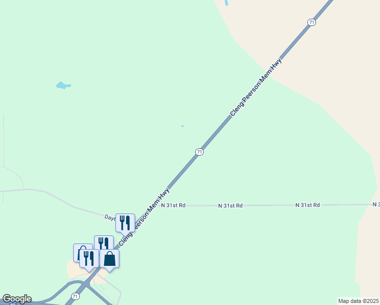 map of restaurants, bars, coffee shops, grocery stores, and more near 3121 Illinois 71 in Ottawa