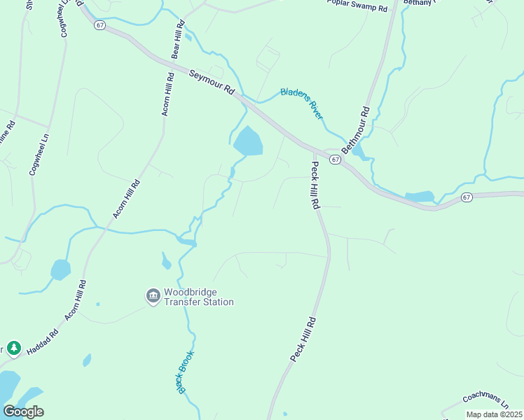 map of restaurants, bars, coffee shops, grocery stores, and more near 21 Evergreen Drive in Woodbridge