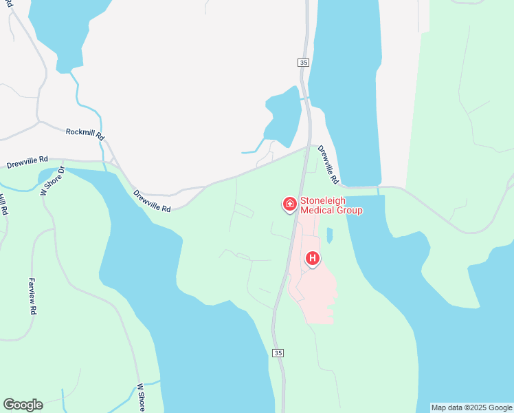 map of restaurants, bars, coffee shops, grocery stores, and more near 107 Drew Lane in Carmel Hamlet