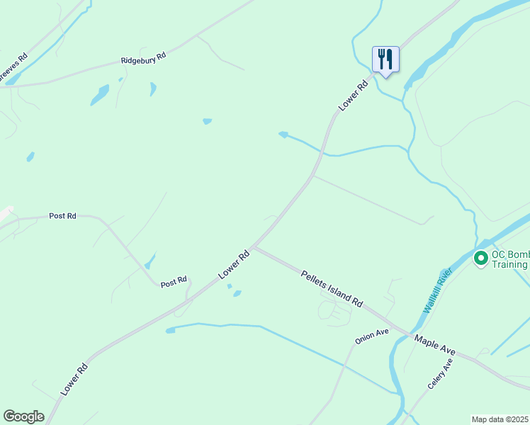 map of restaurants, bars, coffee shops, grocery stores, and more near 14 Smith Hill Lane in New Hampton