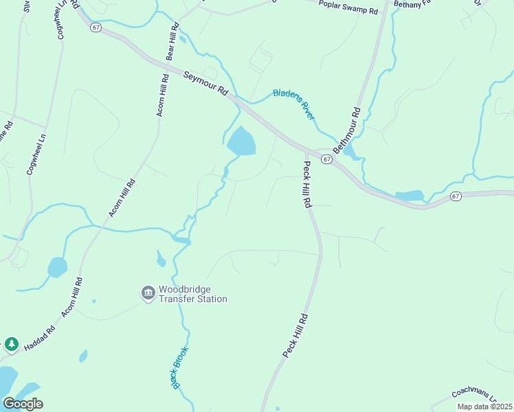 map of restaurants, bars, coffee shops, grocery stores, and more near 21 Evergreen Drive in Woodbridge