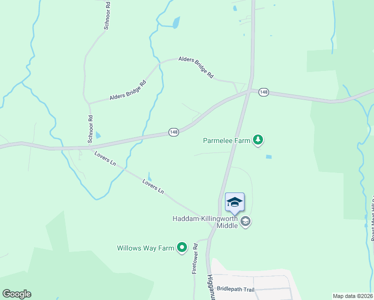 map of restaurants, bars, coffee shops, grocery stores, and more near 17 Old Bedford Farm Road in Killingworth