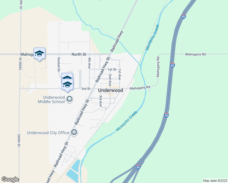 131 3rd Street, Underwood IA Walk Score