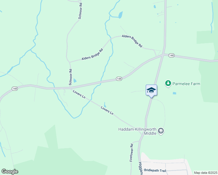 map of restaurants, bars, coffee shops, grocery stores, and more near 24 Old Bedford Farm Road in Killingworth