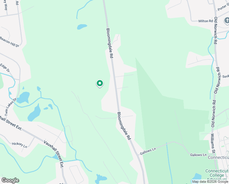 map of restaurants, bars, coffee shops, grocery stores, and more near 111 Bloomingdale Road in Waterford