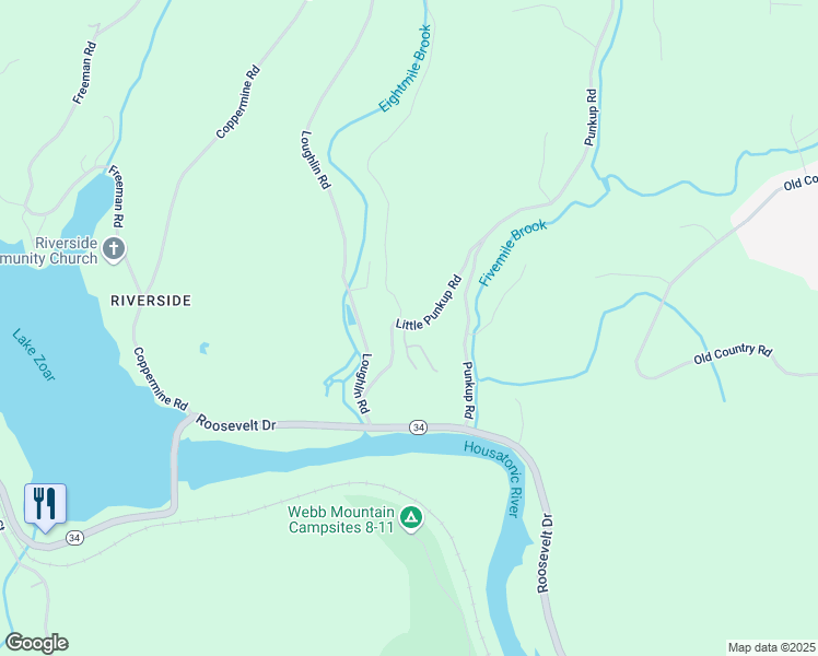 map of restaurants, bars, coffee shops, grocery stores, and more near 39A Little Punkup Road in Oxford