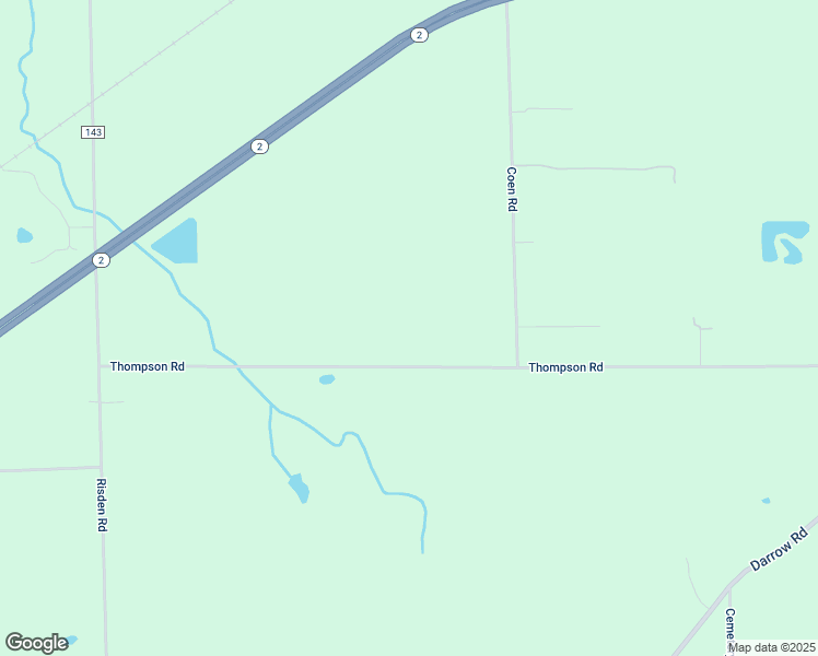 map of restaurants, bars, coffee shops, grocery stores, and more near 12815 Thompson Rd in Vermilion