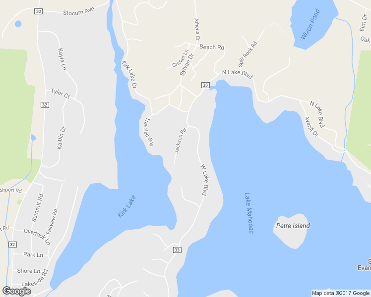 map of restaurants, bars, coffee shops, grocery stores, and more near 24 Jackson Road in Mahopac