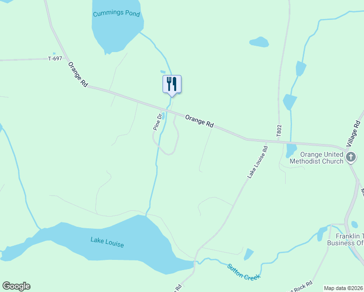 map of restaurants, bars, coffee shops, grocery stores, and more near 118 Pine Drive in Dallas