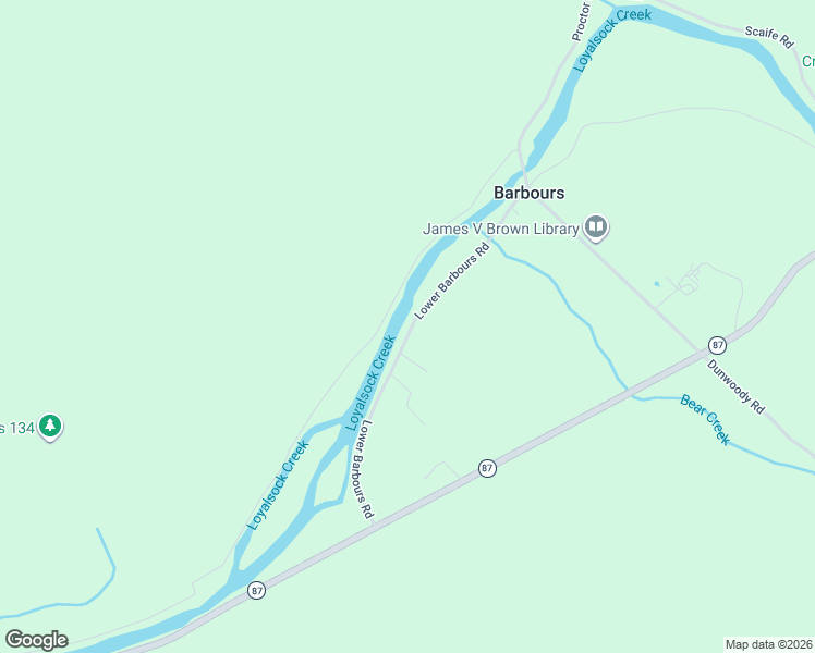 map of restaurants, bars, coffee shops, grocery stores, and more near 2-1698 Turkey Farm Road in Williamsport