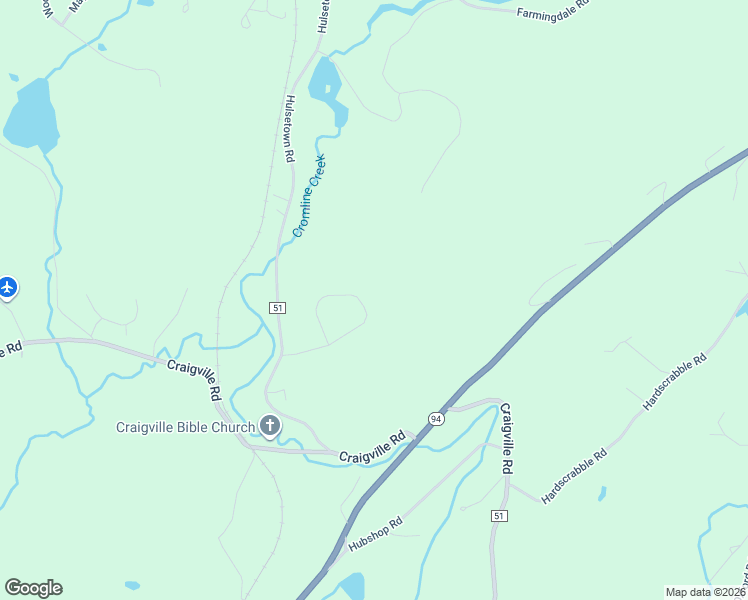 map of restaurants, bars, coffee shops, grocery stores, and more near 46 Rose Ann Lane in Chester