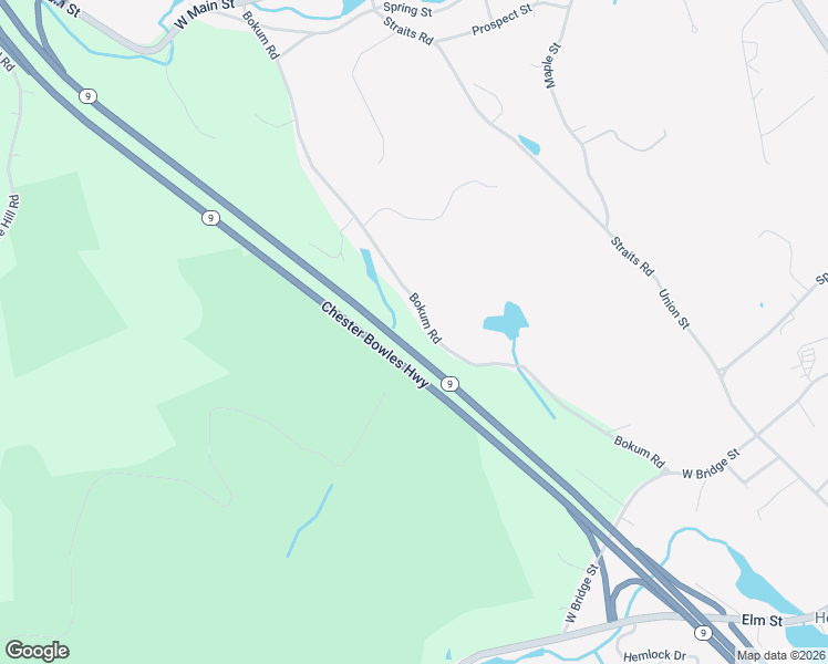 map of restaurants, bars, coffee shops, grocery stores, and more near 26 Spring Street in Chester