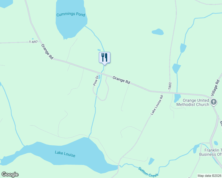 map of restaurants, bars, coffee shops, grocery stores, and more near 118 Pine Drive in Dallas