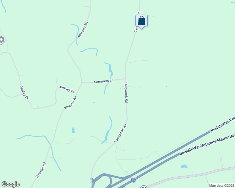 map of restaurants, bars, coffee shops, grocery stores, and more near 199 Taugwonk Road in Stonington